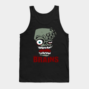 Zombie Says Brains Tank Top